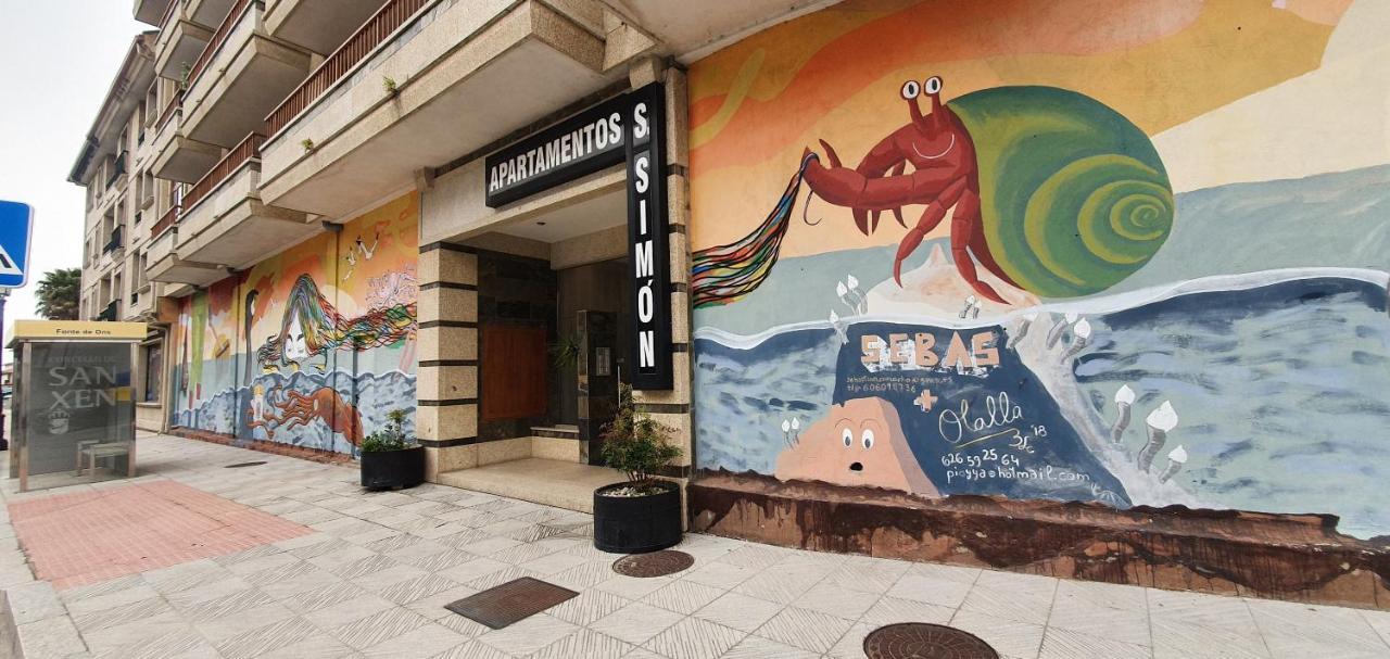 Dabelmar A Lanzada Sanxenxo 아파트 외부 사진